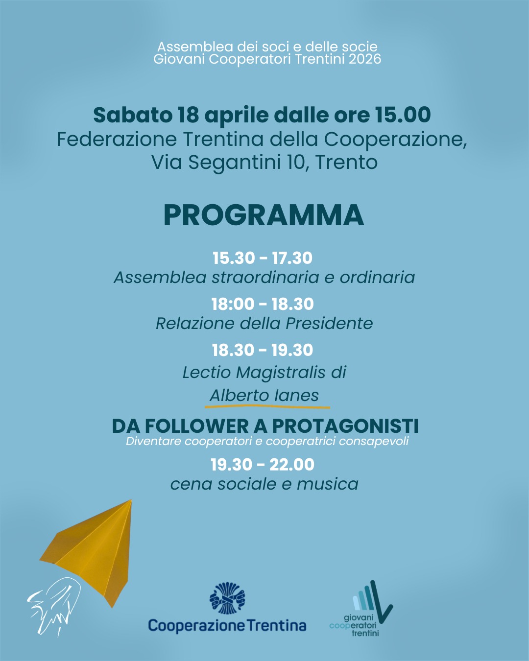 Locandina Assemblea Ordinaria e Straordinaria 2026